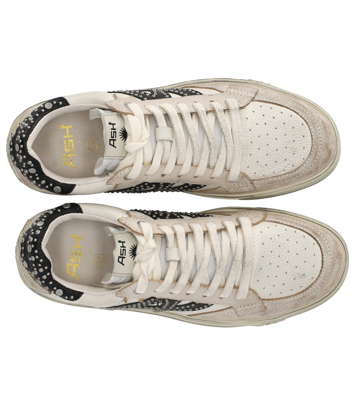 ASH MOONLIGHT STUDS BEIGE SNEAKER