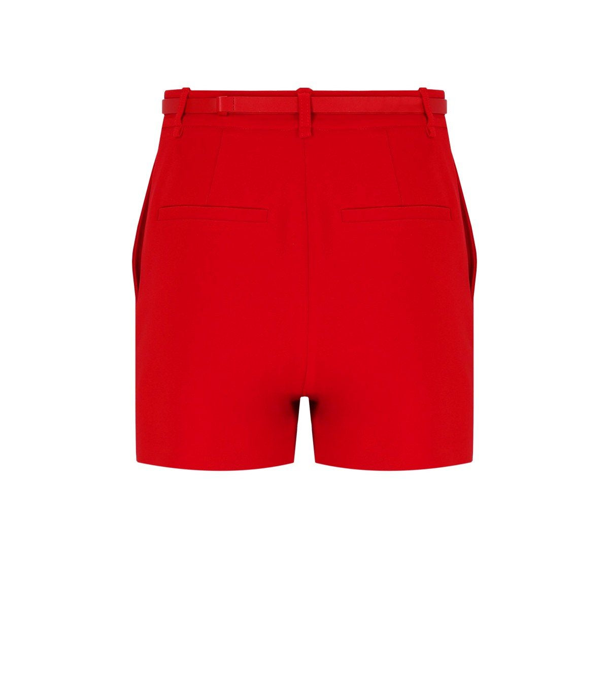 SHORT AVEC CEINTURE ROUGE ELISABETTA FRANCHI
