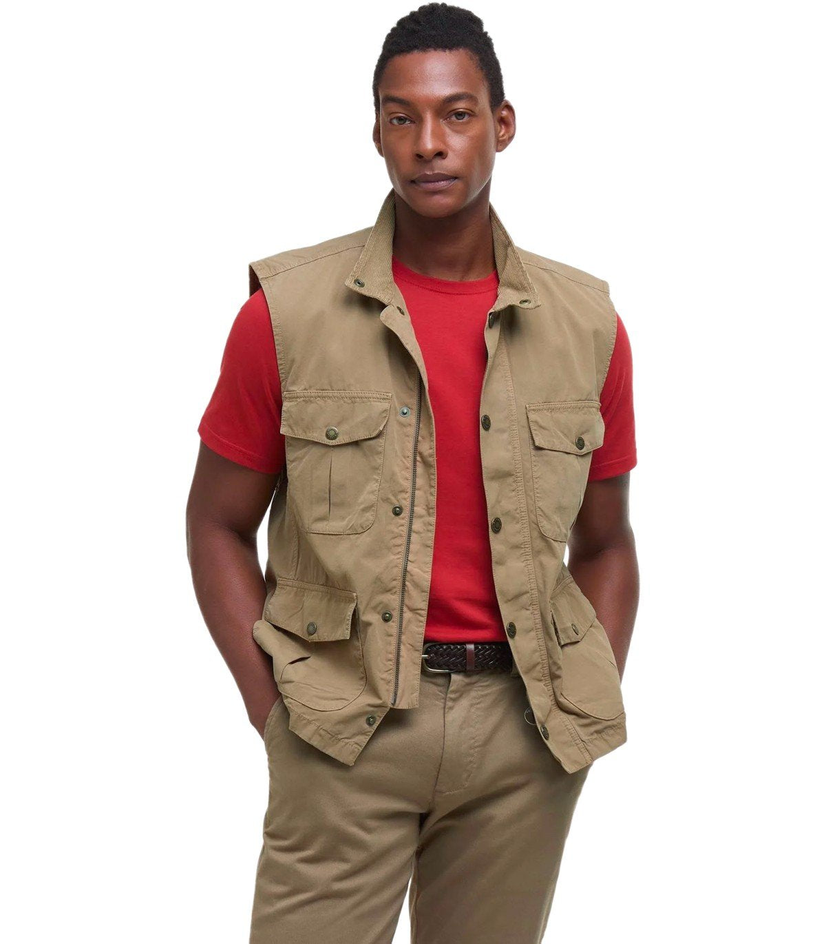 BARBOUR CORBRIDGE STONE WESTE