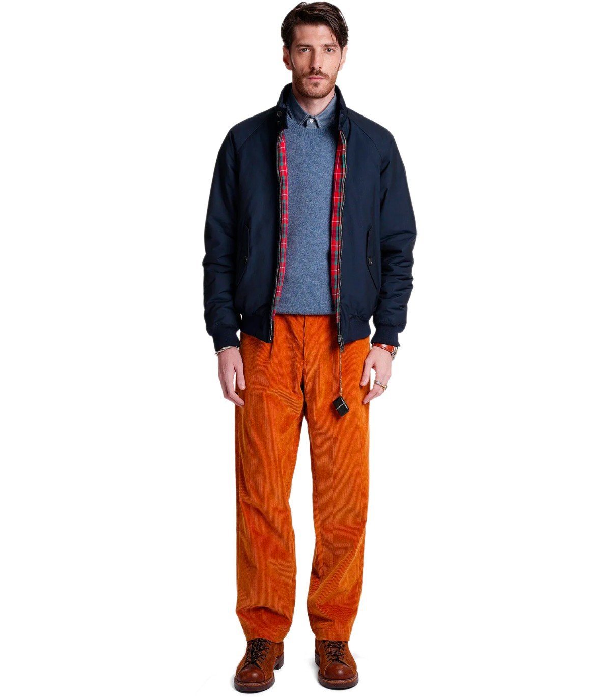 BOMBER G9 THERMAL BARACUTA CLOTH BLU NAVY BARACUTA 