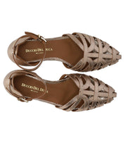 SANDALO FLAT ORO ROSA DUCCIO DEL DUCA
