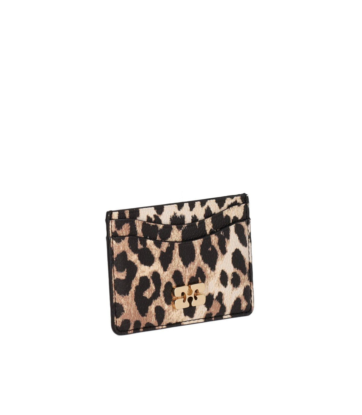PORTACARTE BOU LEOPARDATO GANNI