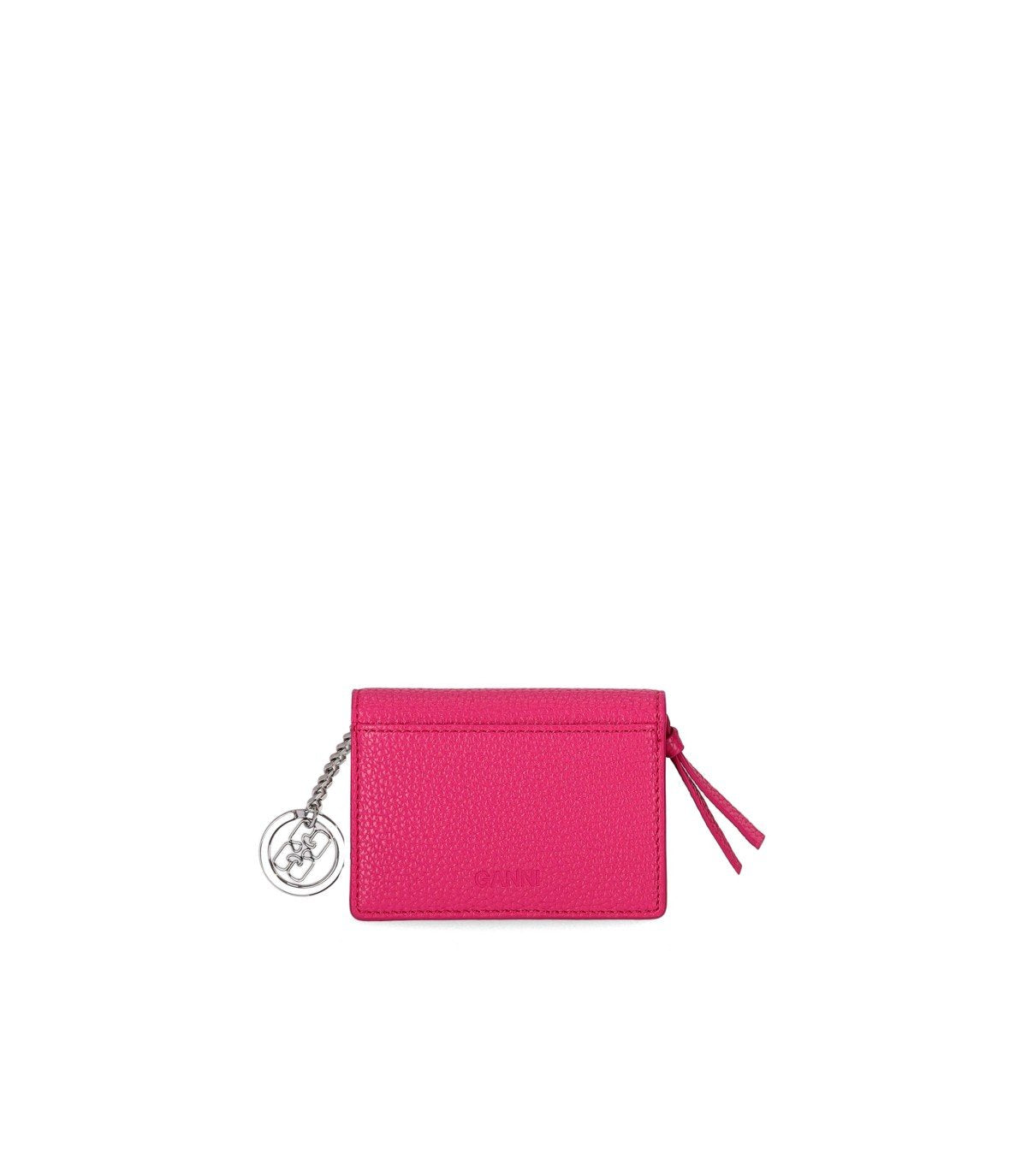 GANNI BOU FUCHSIA CARD HOLDER