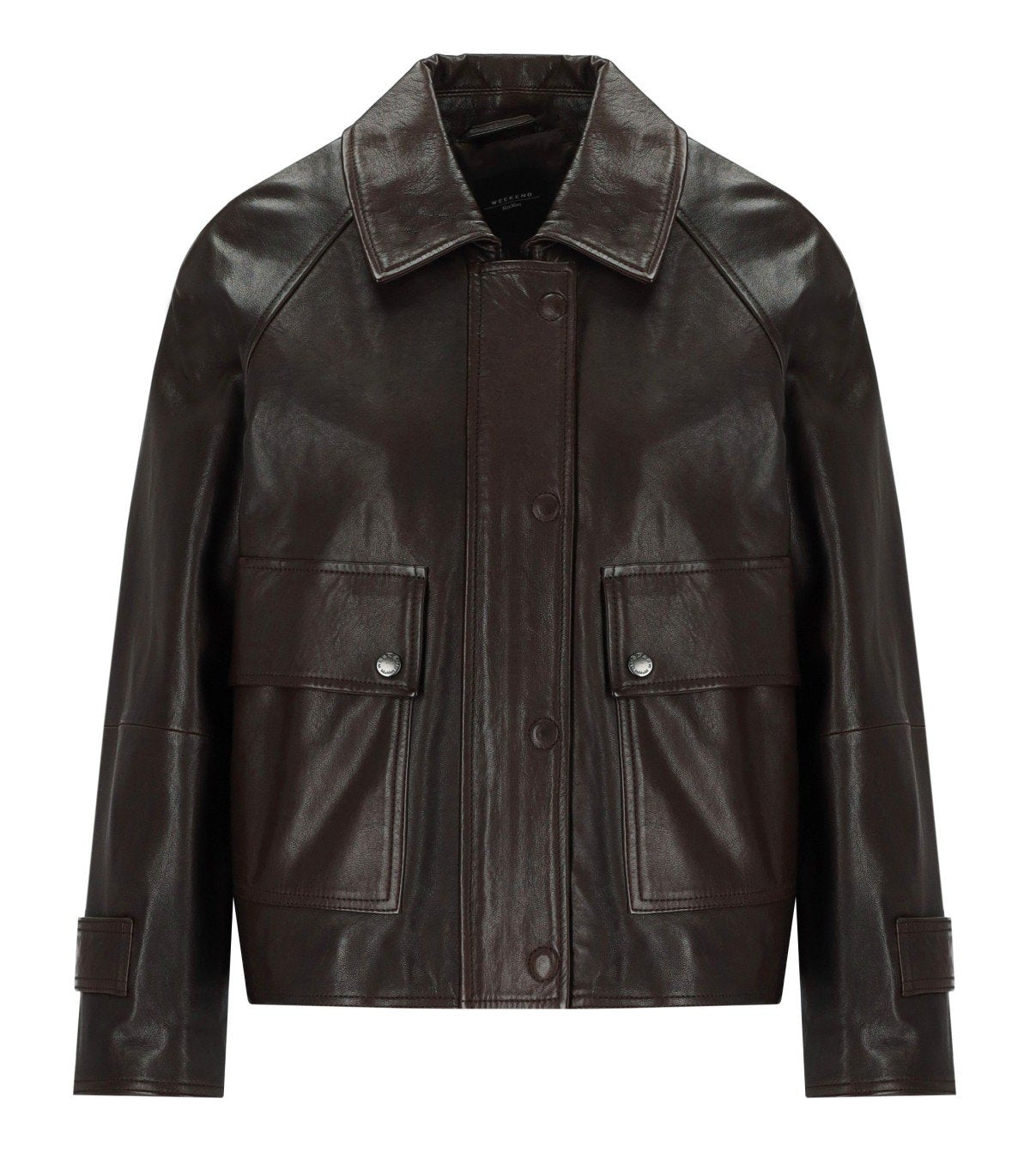 MAX MARA WEEKEND BERBICE DUNKELBRAUNE JACKE
