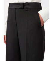 MAX MARA WEEKEND BREAK1234 BLACK PANTS