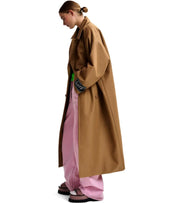 ESSENTIEL ANTWERP JOSJE BROWN TRENCH COAT