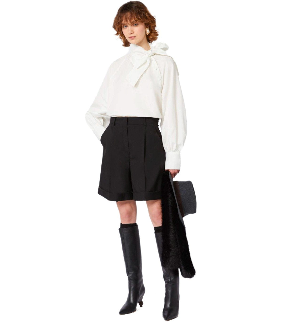 PANTALÓN BUSSOLA1234 NEGRO MAX MARA WEEKEND