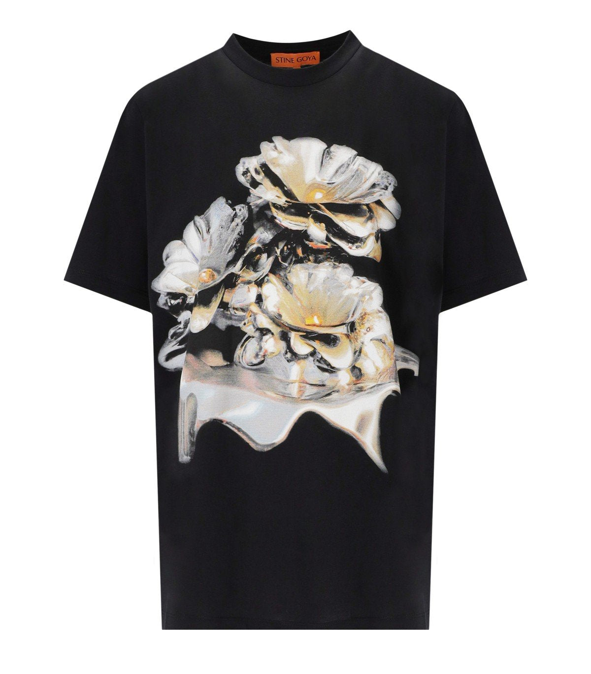 STINE GOYA MARGILA BLACK T-SHIRT
