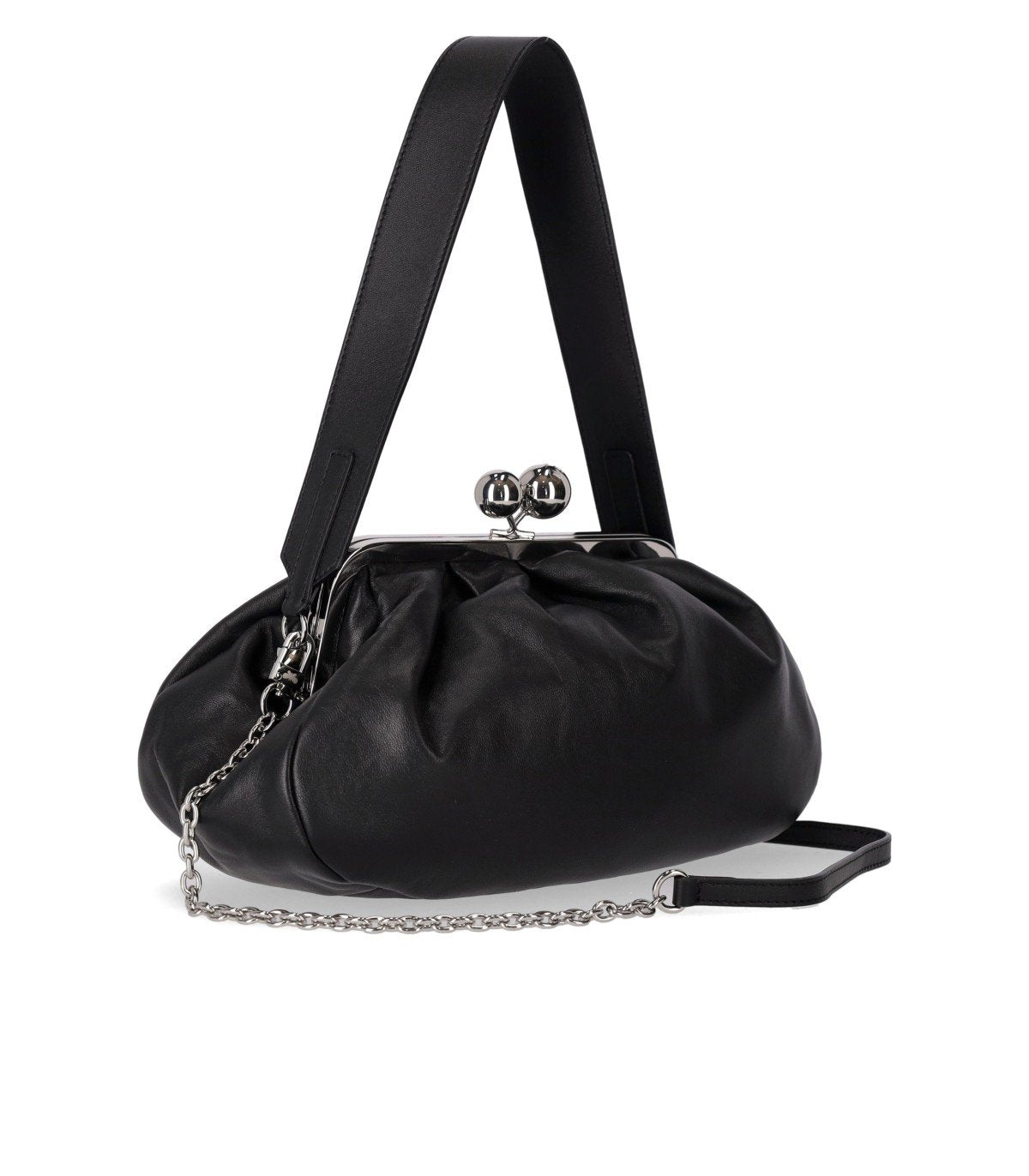BOLSO CLUTCH PASTICCINO CUBICO MEDIUM NEGRO MAX MARA WEEKEND