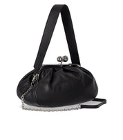 BOLSO CLUTCH PASTICCINO CUBICO MEDIUM NEGRO MAX MARA WEEKEND