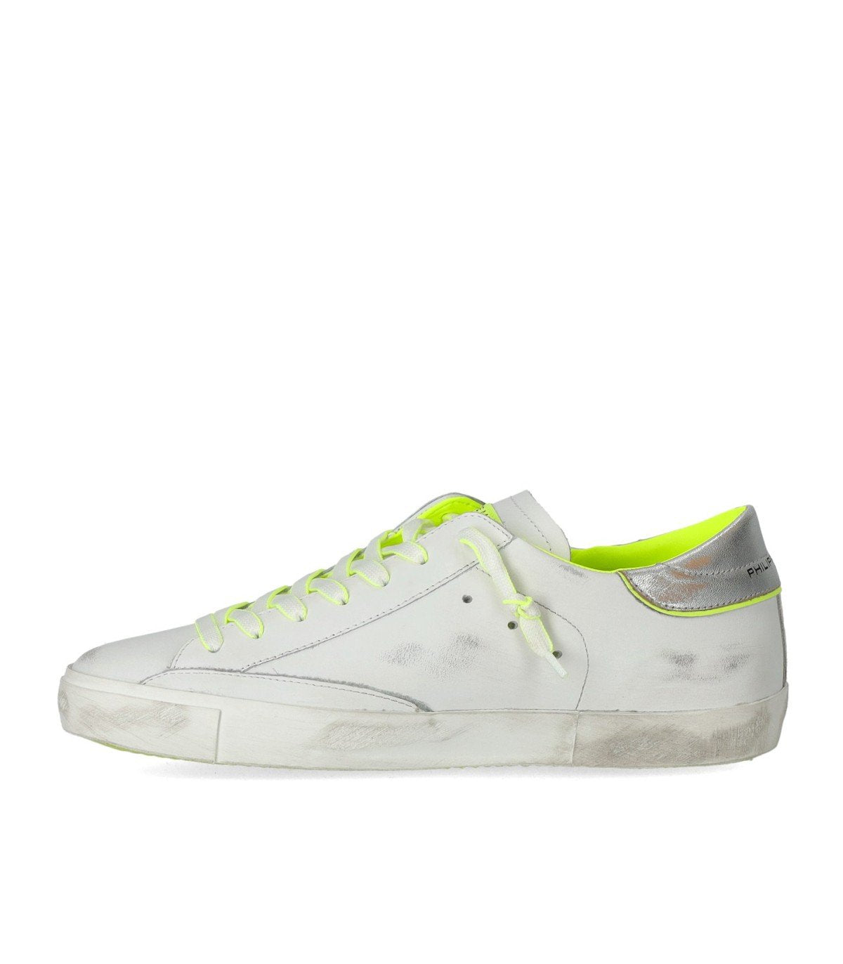 PHILIPPE MODEL PRSX WHITE NEON YELLOW SNEAKER