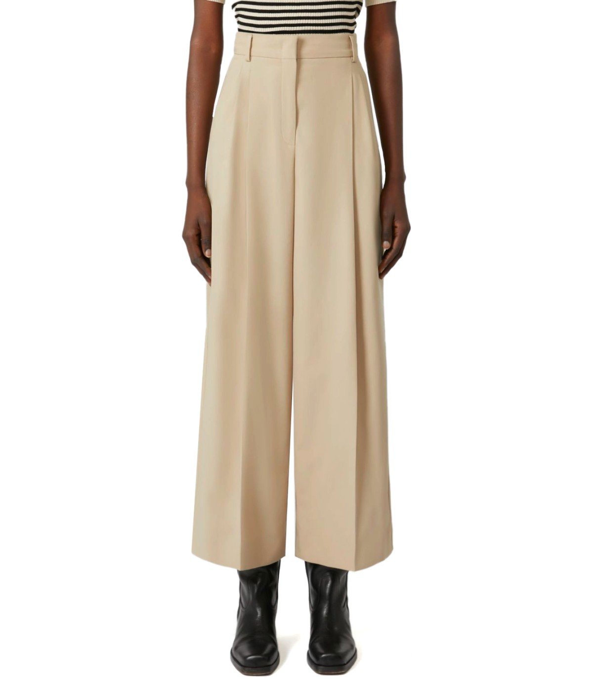 MAX MARA WEEKEND VETTURA BEIGE HOSE