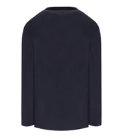 EMPORIO ARMANI NAVY BLUE KNITTED JACKET