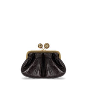 MAX MARA WEEKEND PASTICCINO SPANISH HERITAGE SMALL BRUIN CLUTCH