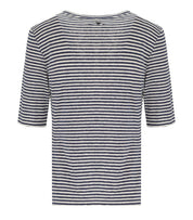 MAX MARA WEEKEND OPZIONE BLUE STRIPED T-SHIRT