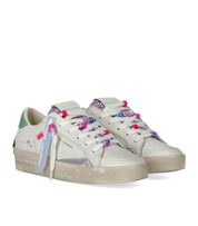 CRIME LONDON SK8 DELUXE AQUA CHARMS SNEAKER