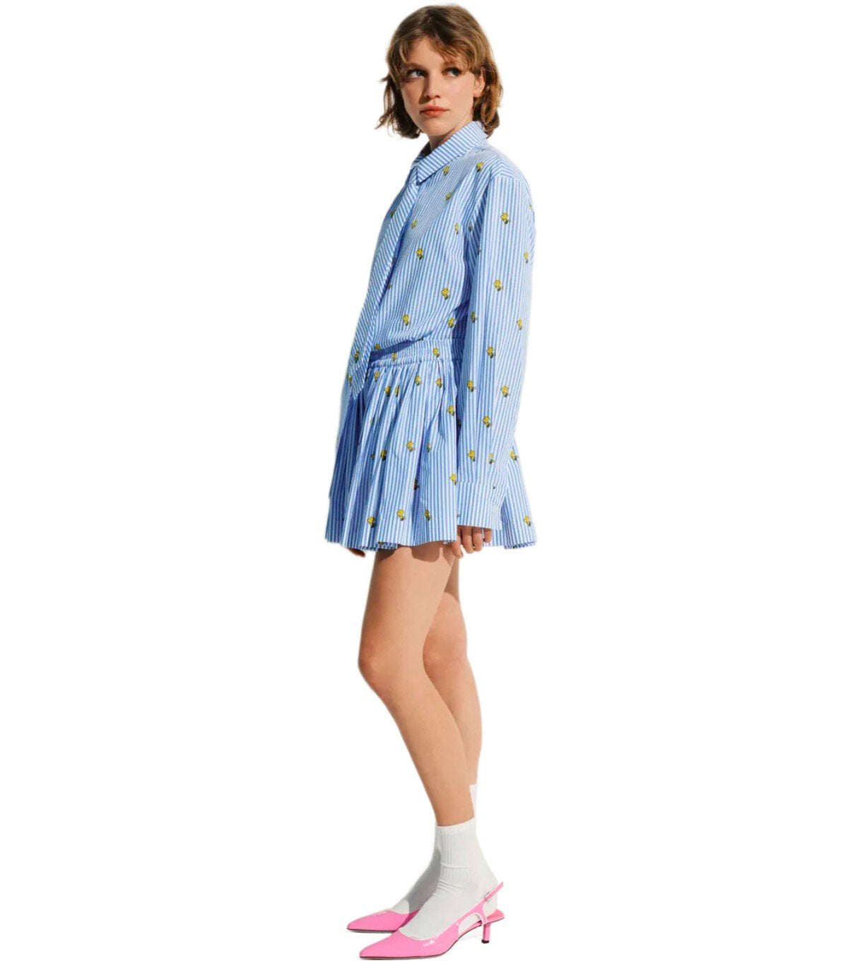 CAMICIA JEPPERMINT AZZURRA ESSENTIEL ANTWERP