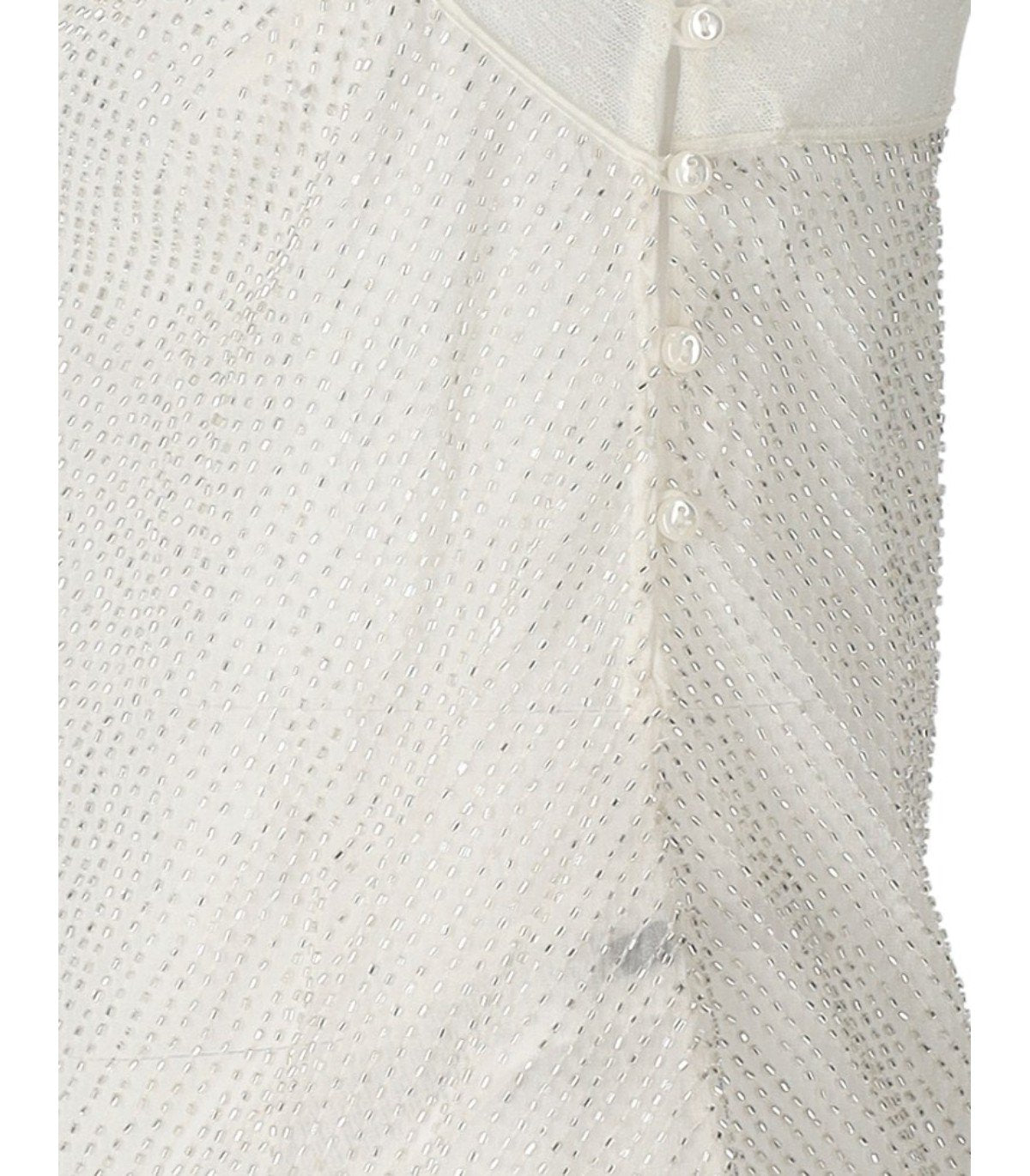 TOP CON PERLINE AVORIO ELISABETTA FRANCHI