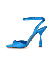 SERGIO LEVANTESI TANIA LIGHT BLUE HEELED SANDAL