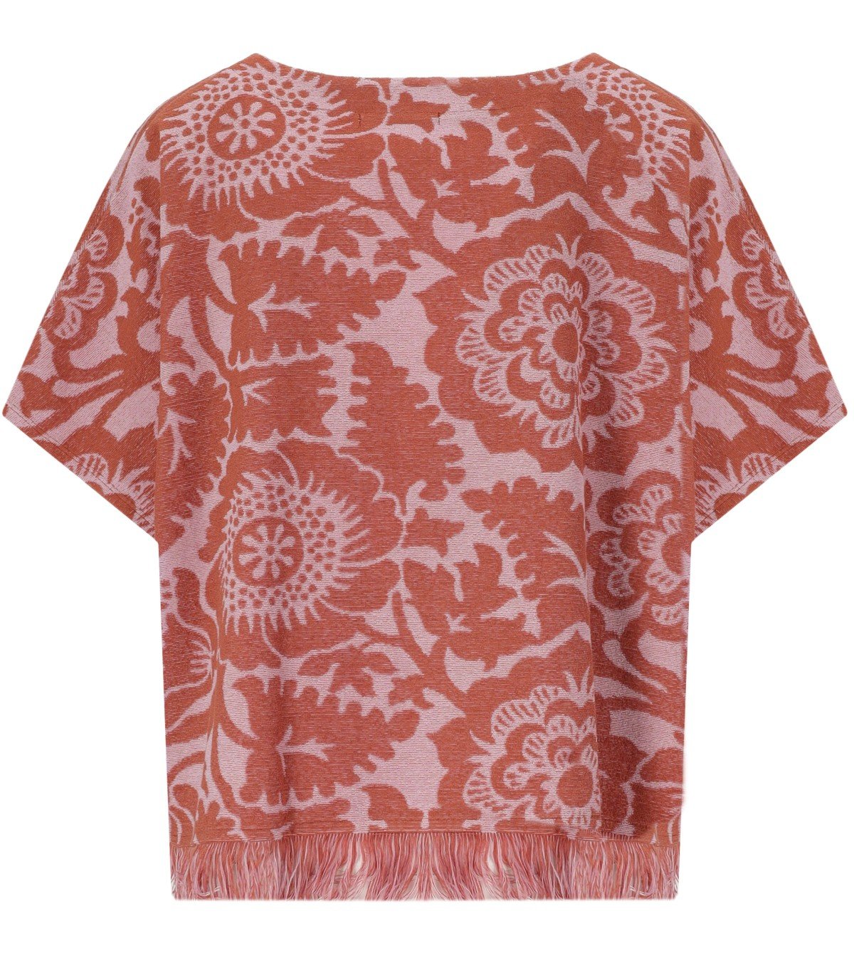 ESSENTIEL ANTWERP JORLANDO BROWN AND PINK TOP