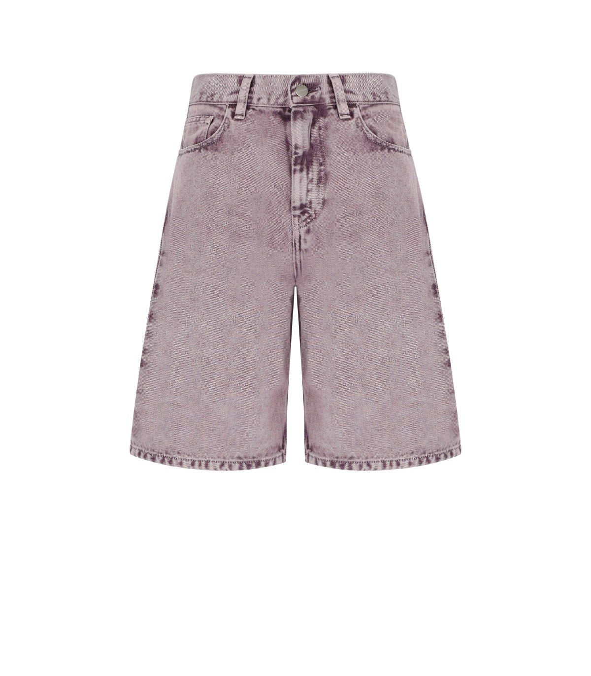 CARHARTT WIP W' BRANDON PURPLE BERMUDA SHORTS