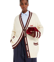 CARDIGAN VICOLO ECRU MAX MARA WEEKEND