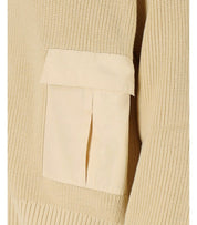MM MAX MARA LIBERO CREME VEST