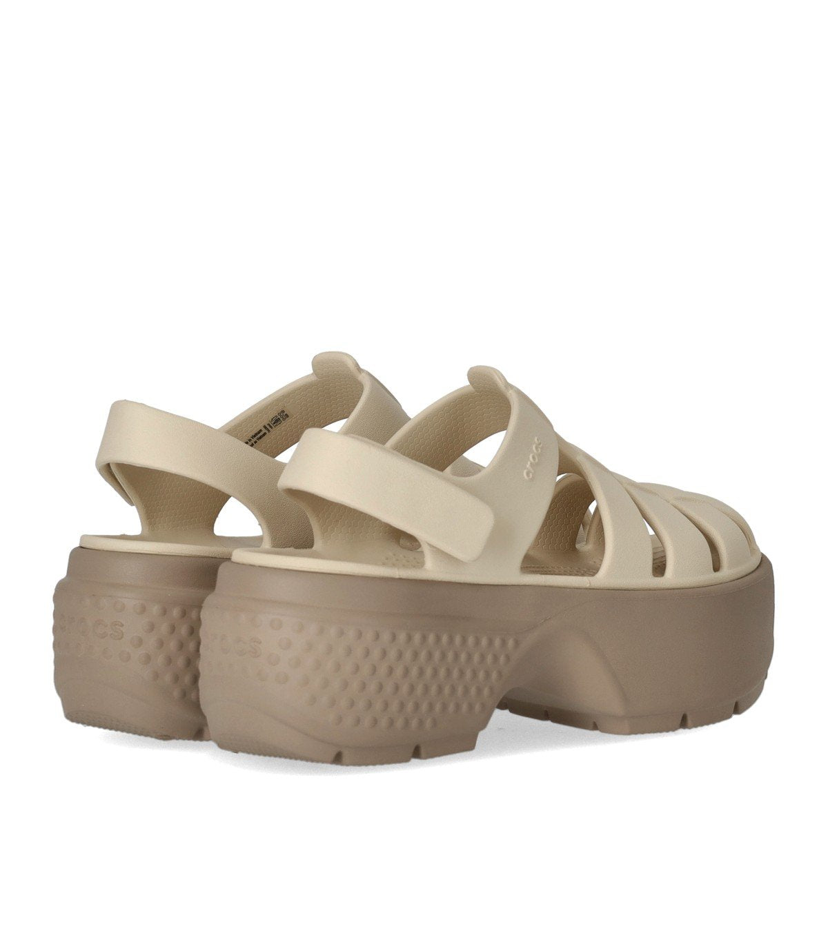 CROCS STOMP FISHERMAN BEIGE SANDAL