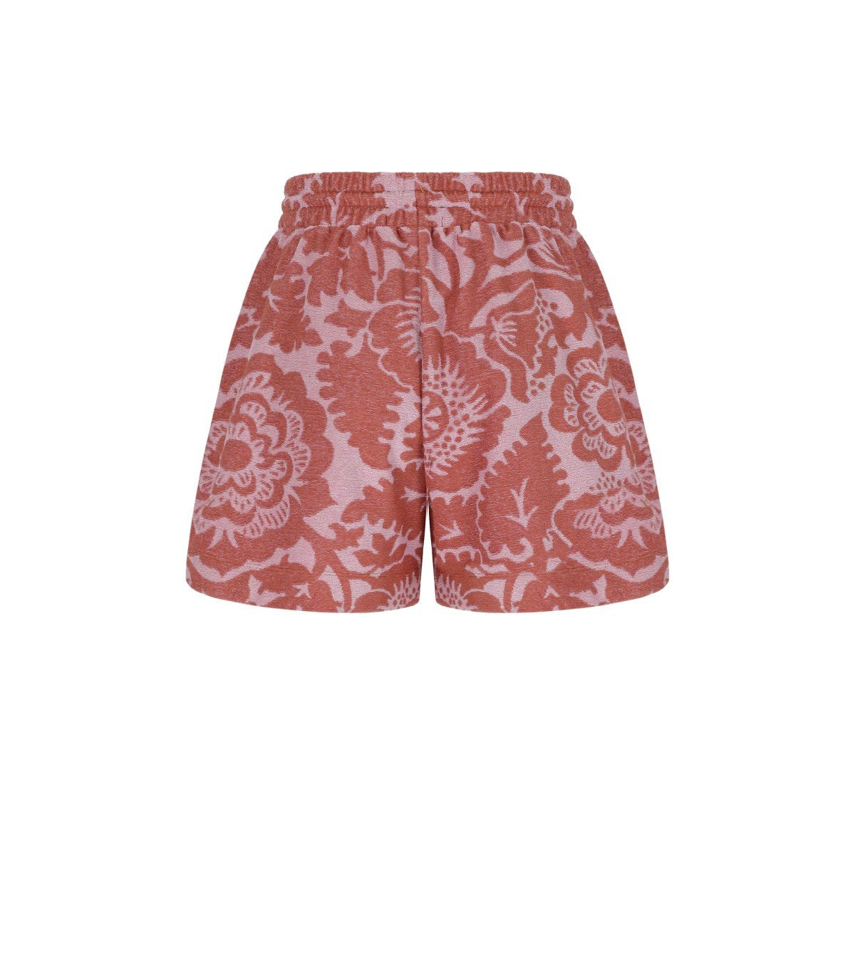 ESSENTIEL ANTWERP JORTON BROWN AND PINK SHORTS