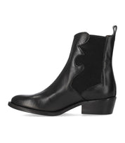 DUCCIO DEL DUCA BLACK TEXAN BOOTIE