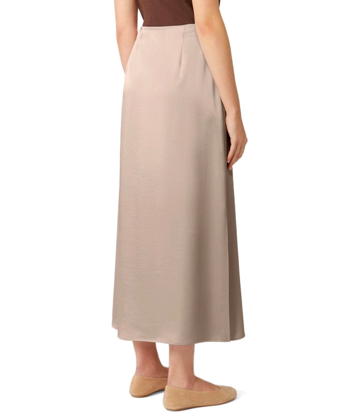 MAX MARA WEEKEND ANGELO PINK MIDI SKIRT