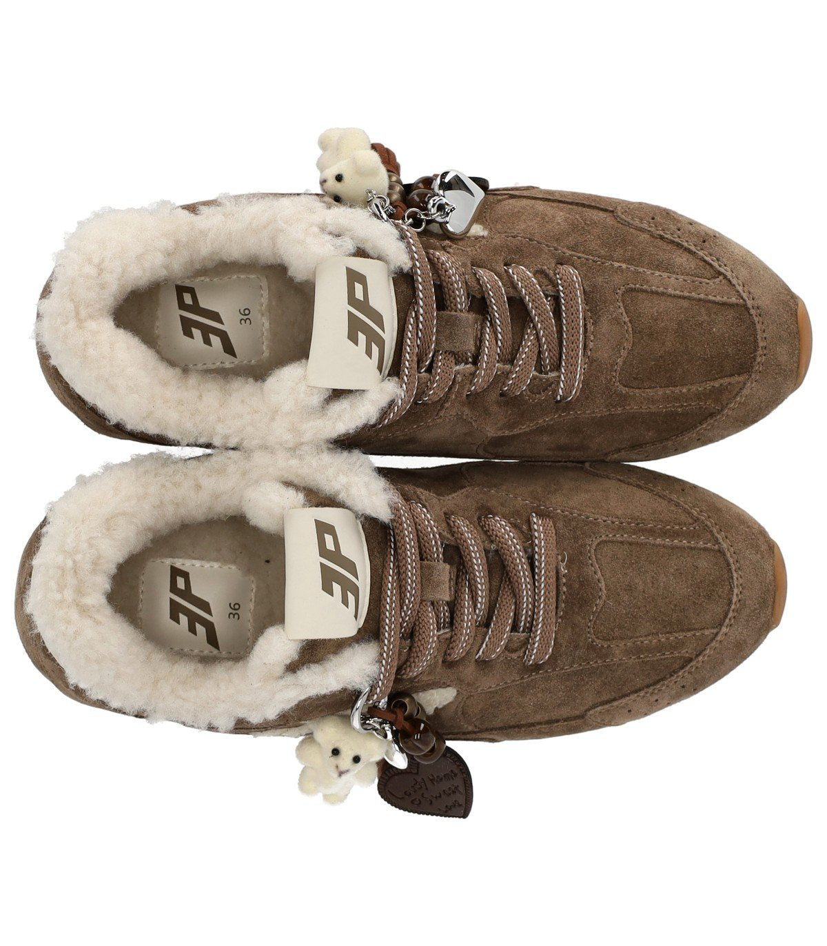 3P BLAST SUEDE TAUPE SNEAKER