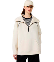 MAX MARA WEEKEND BALLATA ELFENBEIN SWEATSHIRT