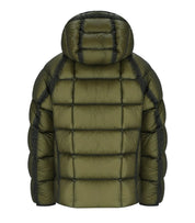 C.P. COMPANY D.D. SHELL CAPERS DAUNENJACKE MIT KAPUZE