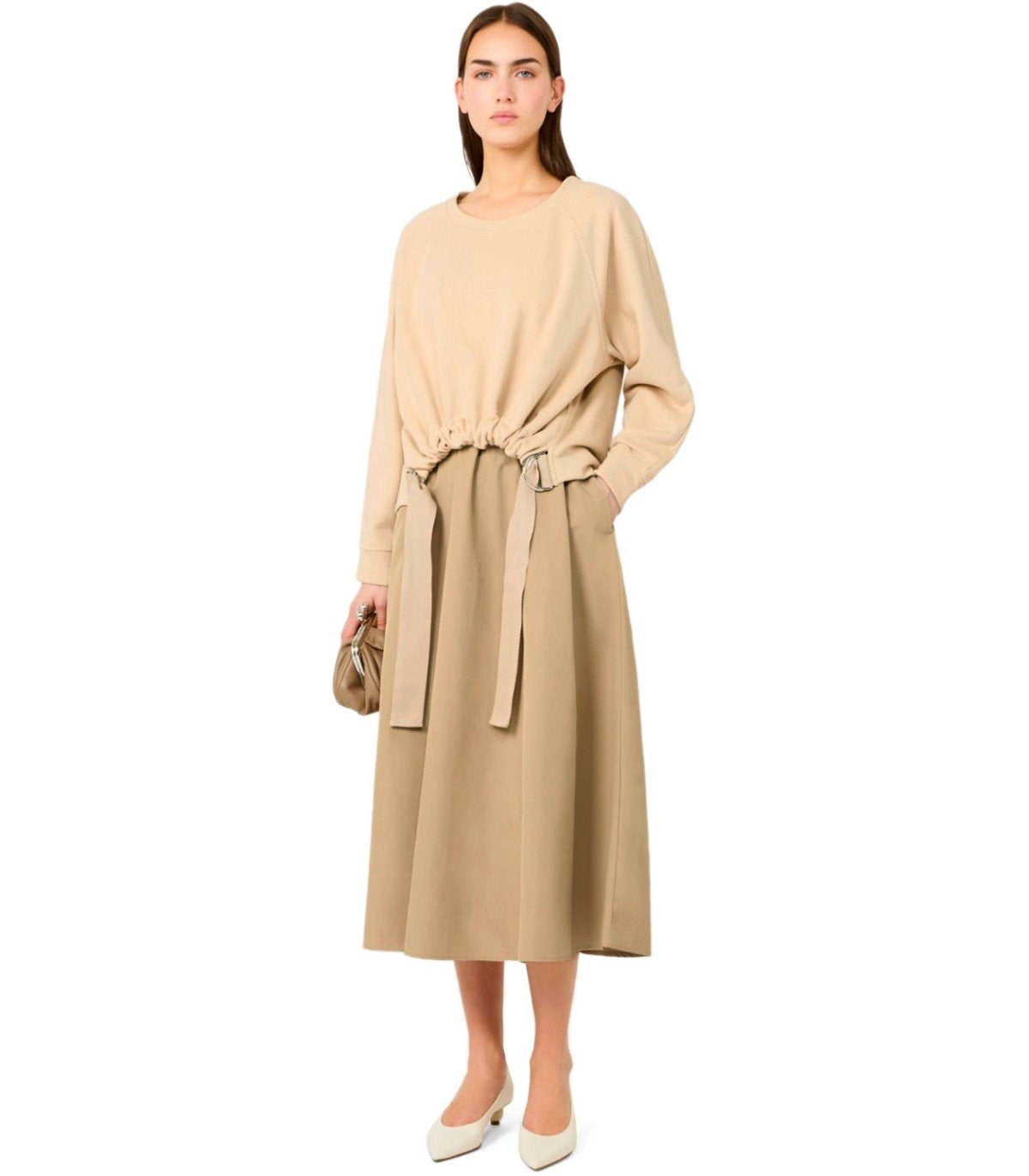 MAX MARA WEEKEND DESTINO BEIGE KLEID
