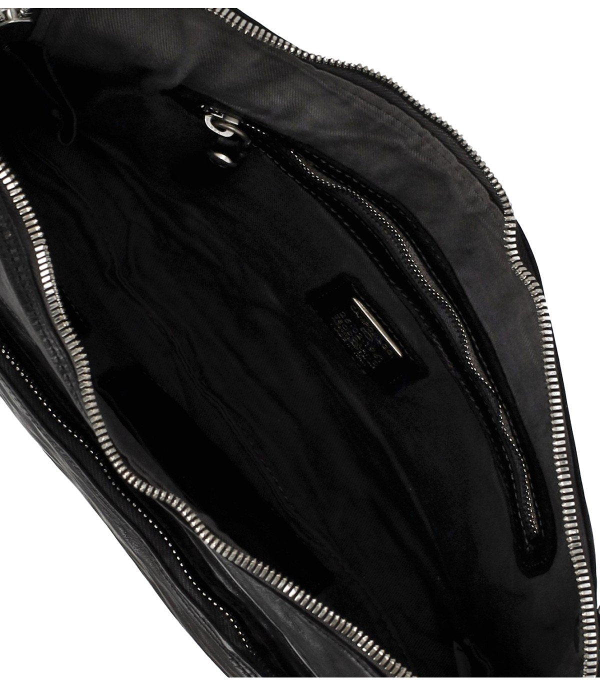 BOLSO BANDOLERA ARENITE NEGRO CAMPOMAGGI