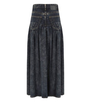 GONNA IN DENIM WASHED NERA GANNI