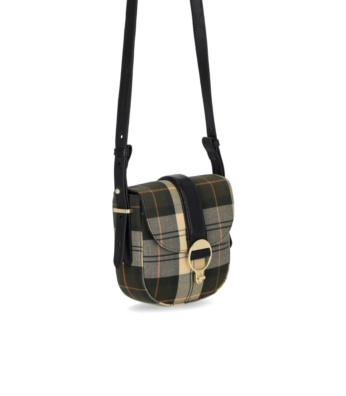 BARBOUR ELM TARTAN GROEN CROSSBODY TAS