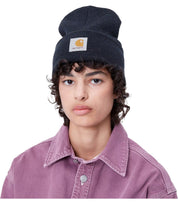 CARHARTT WIP ACRYLIC WATCH DARK NAVY HEATHER BEANIE
