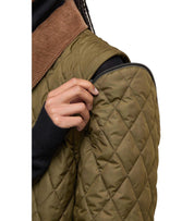 BARBOUR LORRIE QUILTED GRÜNE JACKE