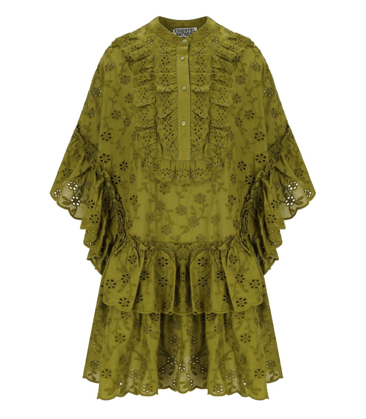 ESSENTIEL ANTWERP JIMMINY GRÜNES KLEID