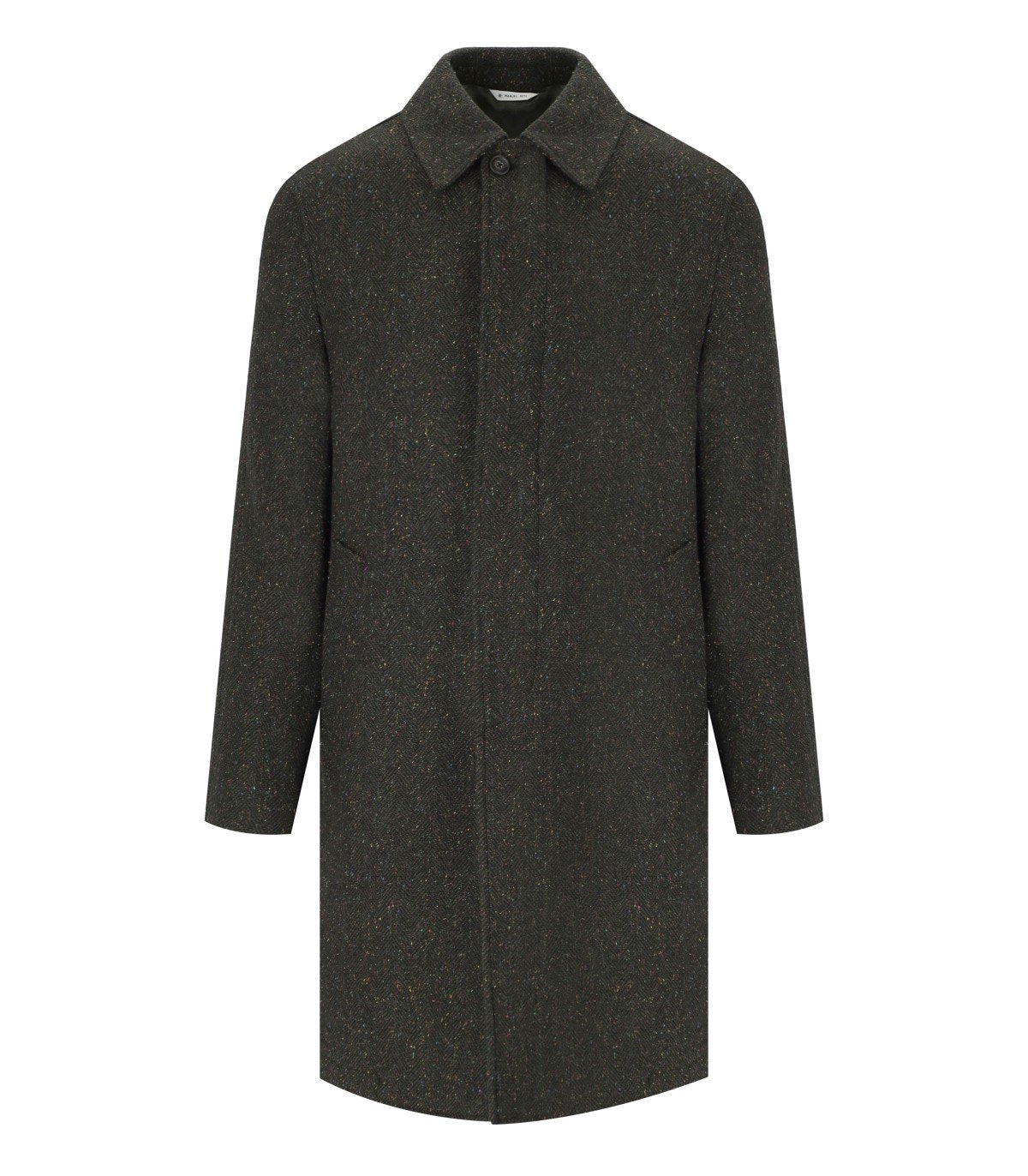 MANUEL RITZ MELNGE GREEN COAT