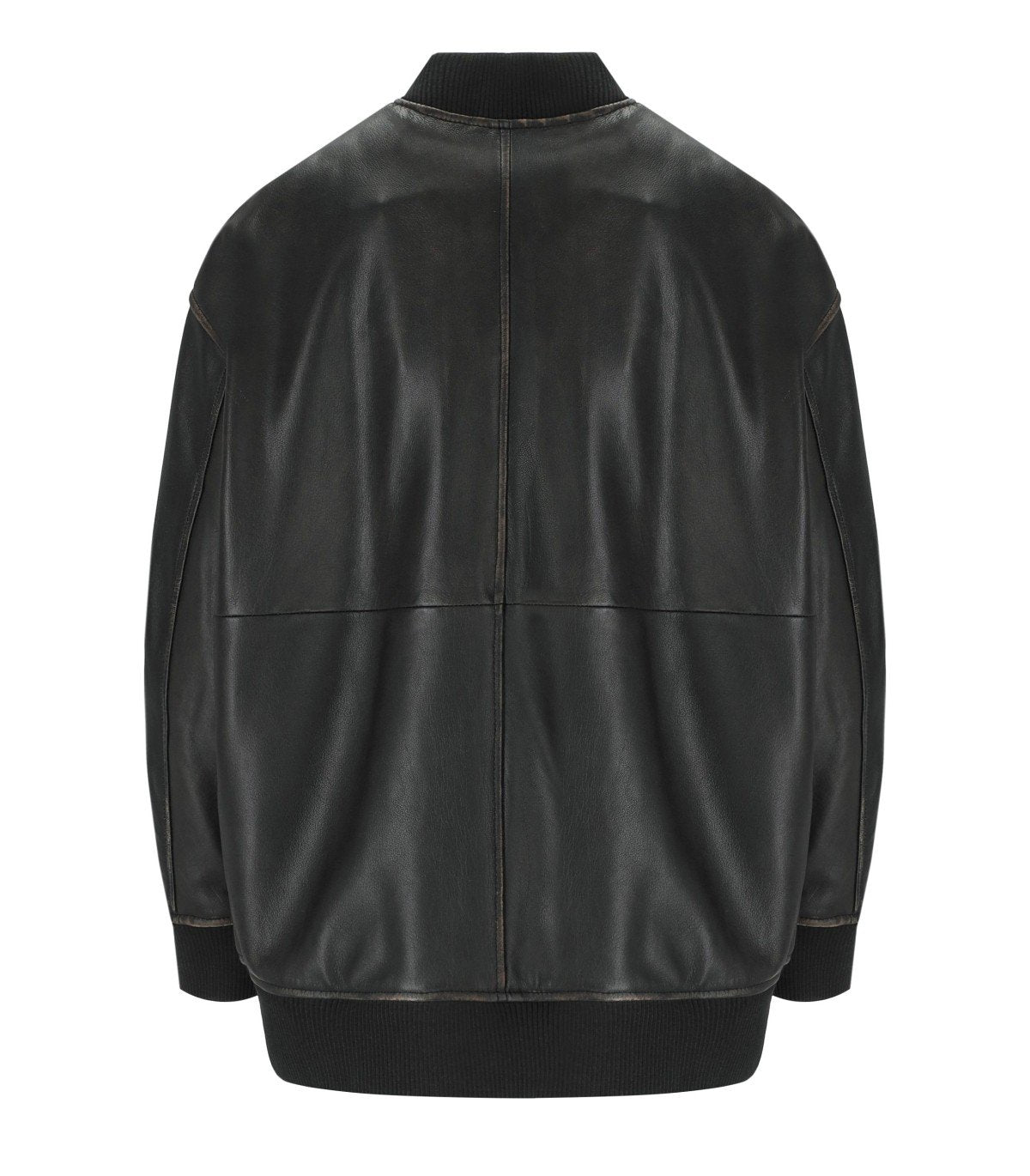 MAX MARA WEEKEND TATTICO BLACK BOMBER JACKET