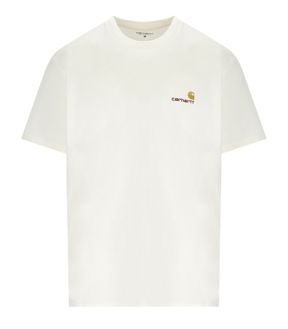 CARHARTT WIP S/S AMERICAN SCRIPT WHITE T-SHIRT