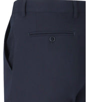 MANUEL RITZ DARK BLUE SINGLE-BREASTED SUIT