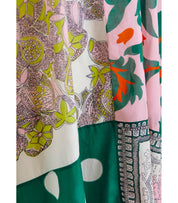 ESSENTIEL ANTWERP HANSAS MULTICOLORED KAFTAN DRESS
