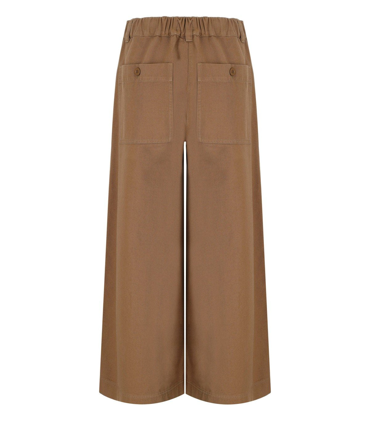 PANTALON ARIETE CROPPED BRUN MAX MARA WEEKEND