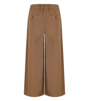 PANTALON ARIETE CROPPED BRUN MAX MARA WEEKEND