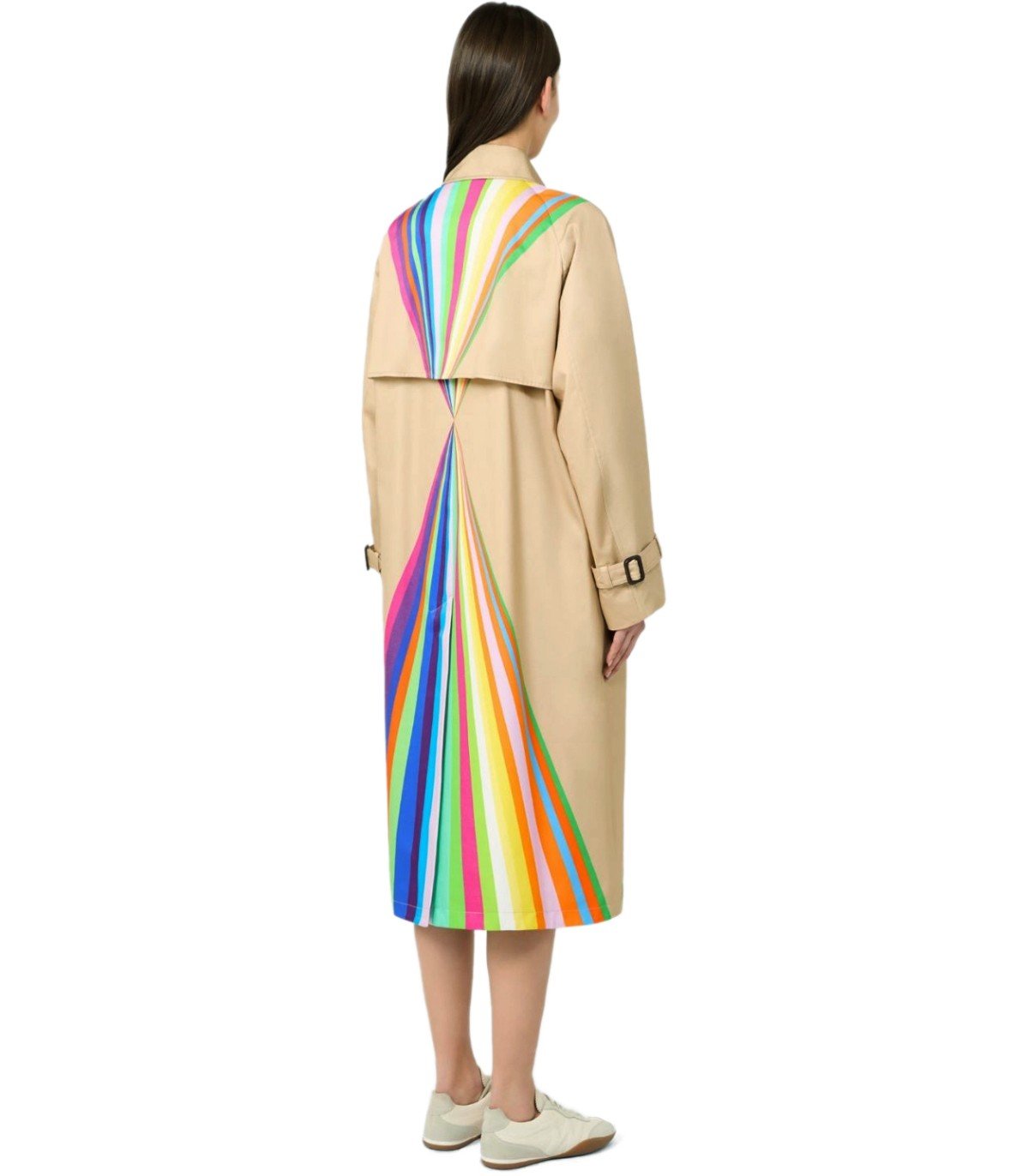 MAX MARA WEEKEND SPALANCA BEIGE TRENCH COAT