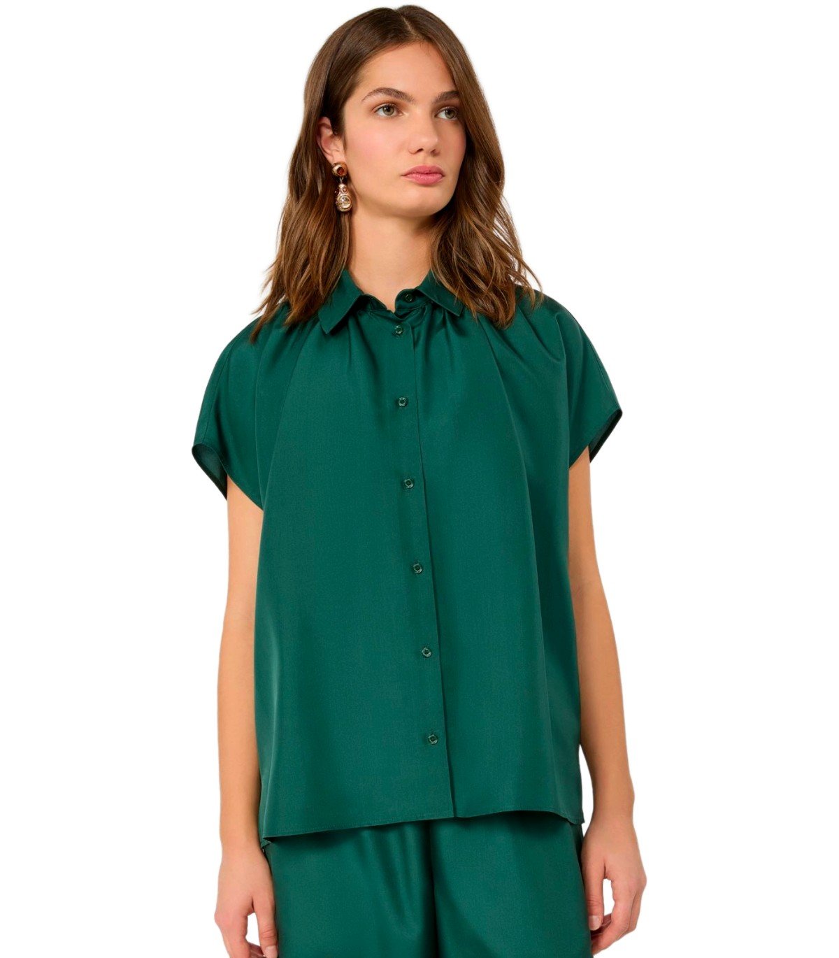CAMISA CRINE VERDE MAX MARA WEEKEND